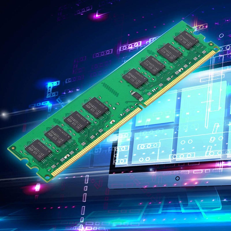 Motoeagle PC2-5300U 4GB Kit (2GBX2) DDR2 667MHz Udimm RAM 2Rx8 PC2 5300 1.8V Unbuffered Desktop Memory Modules - Image 2